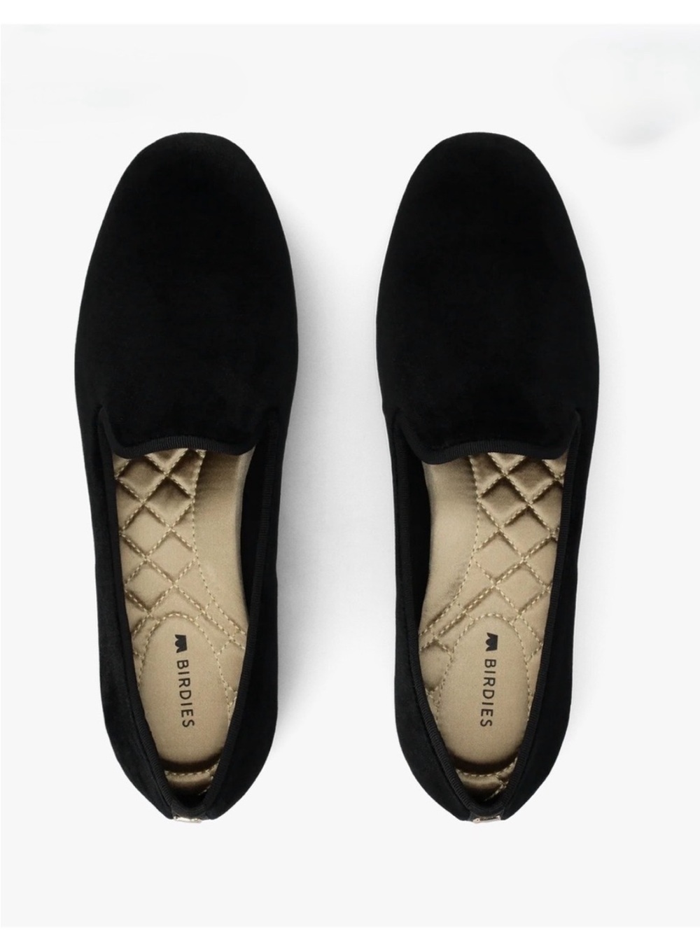Birdies The Starling Velvet Black Size 7